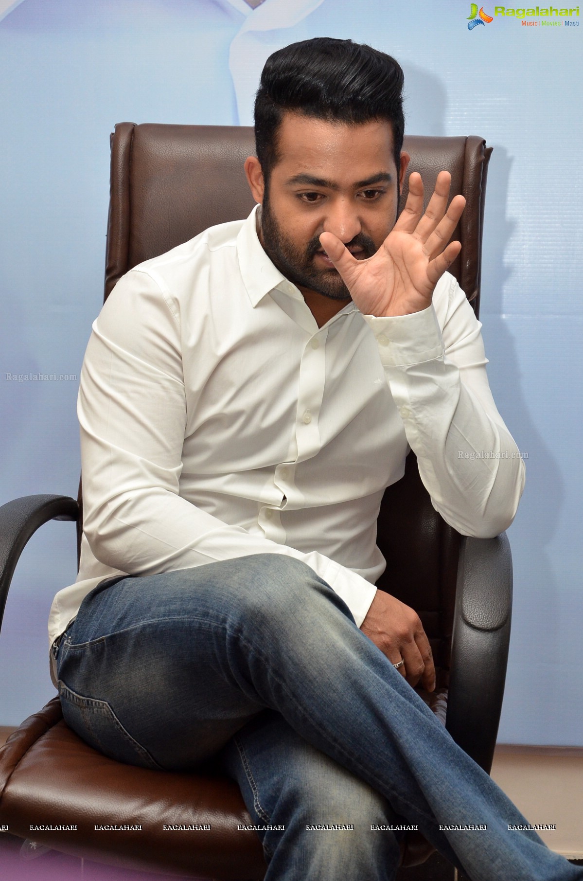 Jr. NTR Nannaku Prematho Interview, Photo Gallery