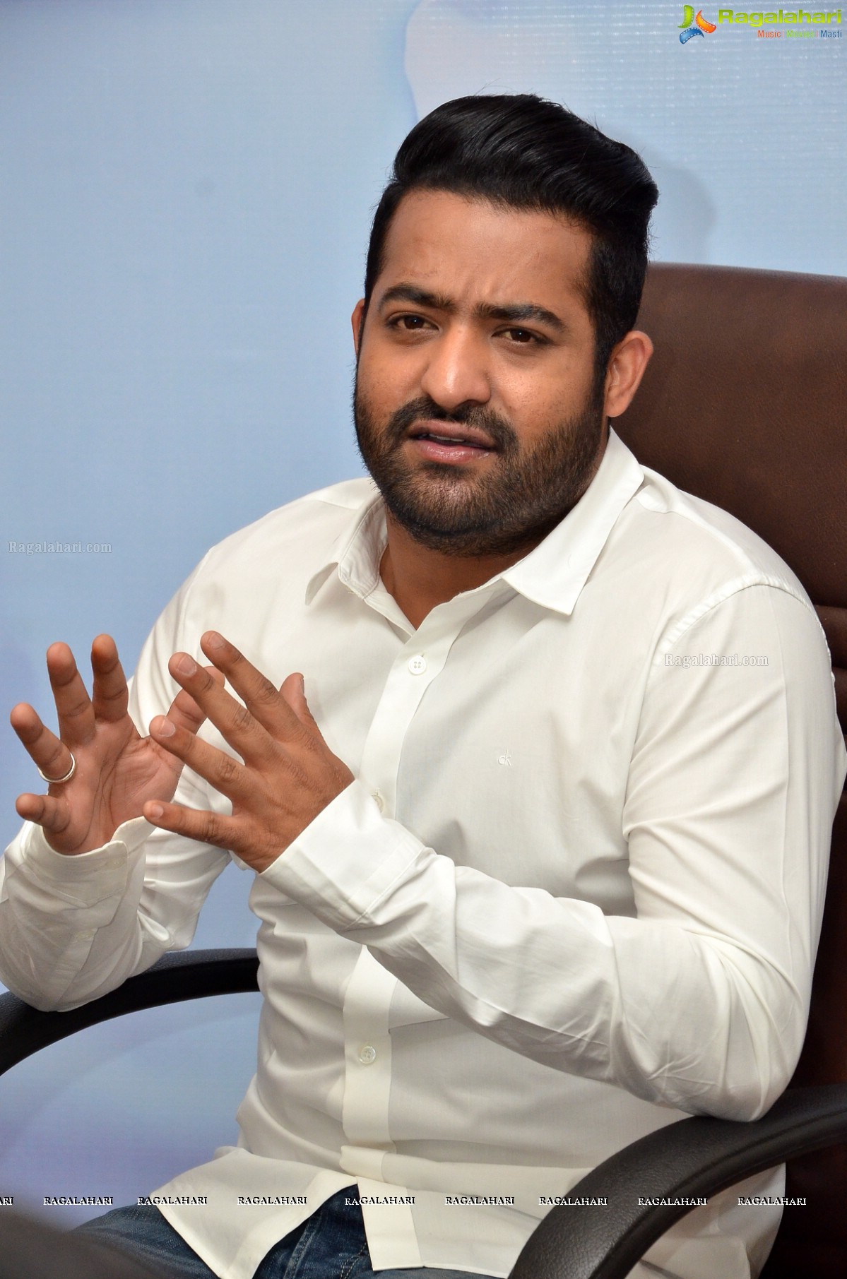 Jr. NTR Nannaku Prematho Interview, Photo Gallery