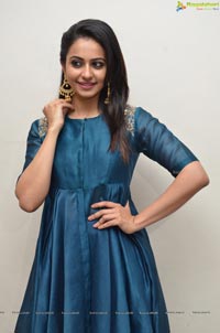 Rakul Preet Singh in Blue Dress