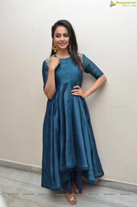 Rakul Preet Singh in Blue Dress