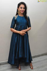 Rakul Preet Singh in Blue Dress