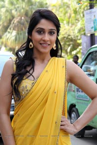 Regina Cassandra in Yellow Saree