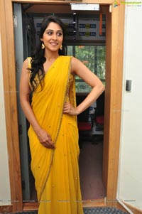 Regina Cassandra in Yellow Saree