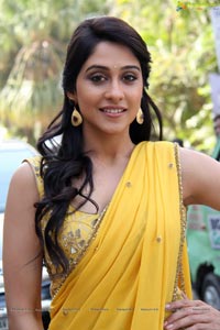 Regina Cassandra in Yellow Saree