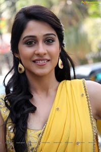 Regina Cassandra in Yellow Saree