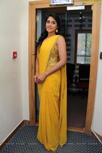 Regina Cassandra in Yellow Saree