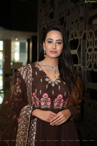 Ameeksha Pawar at Diva Galleria Jewellery Fashion Show