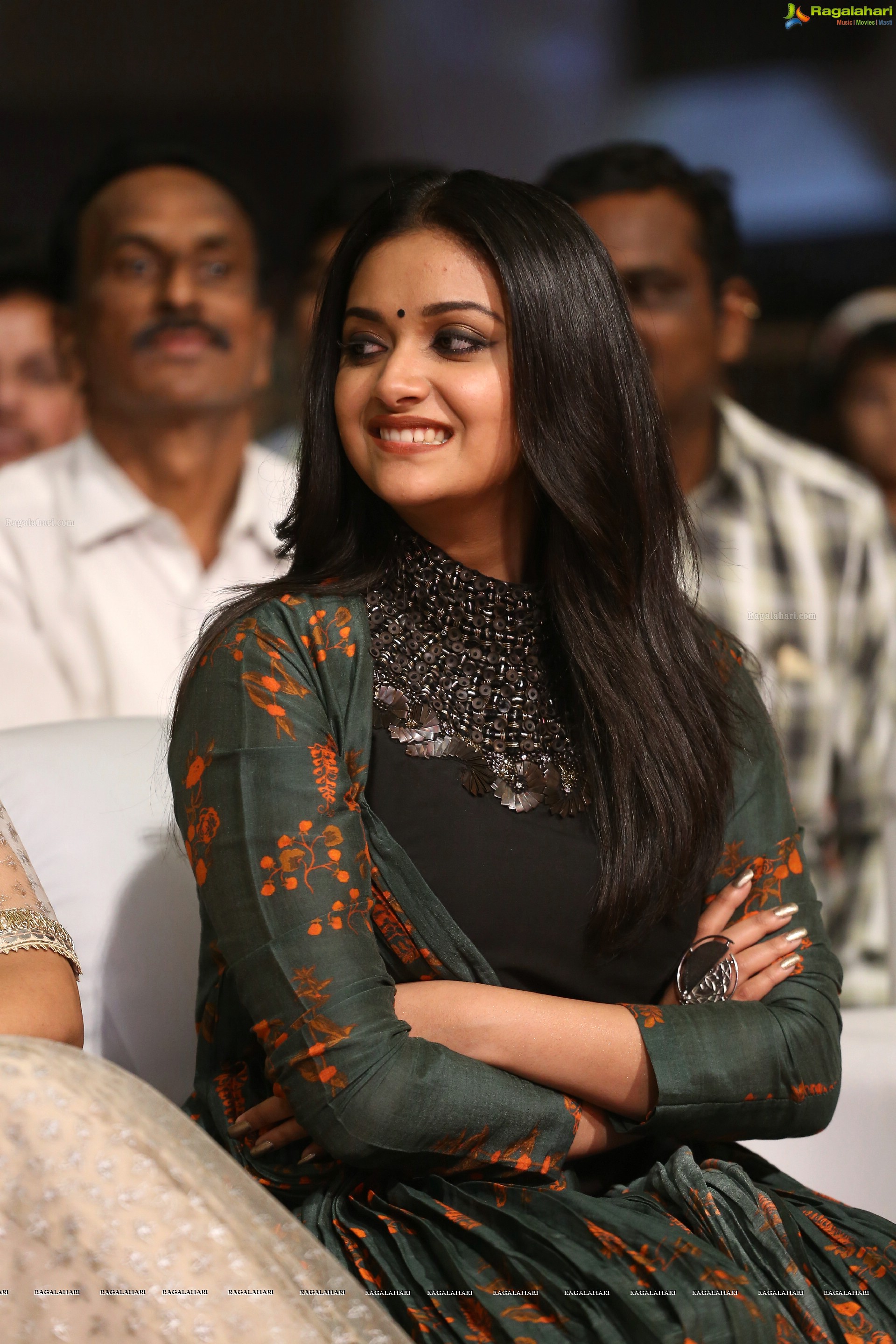 Keerthy Suresh at Gang Pre-Release Event