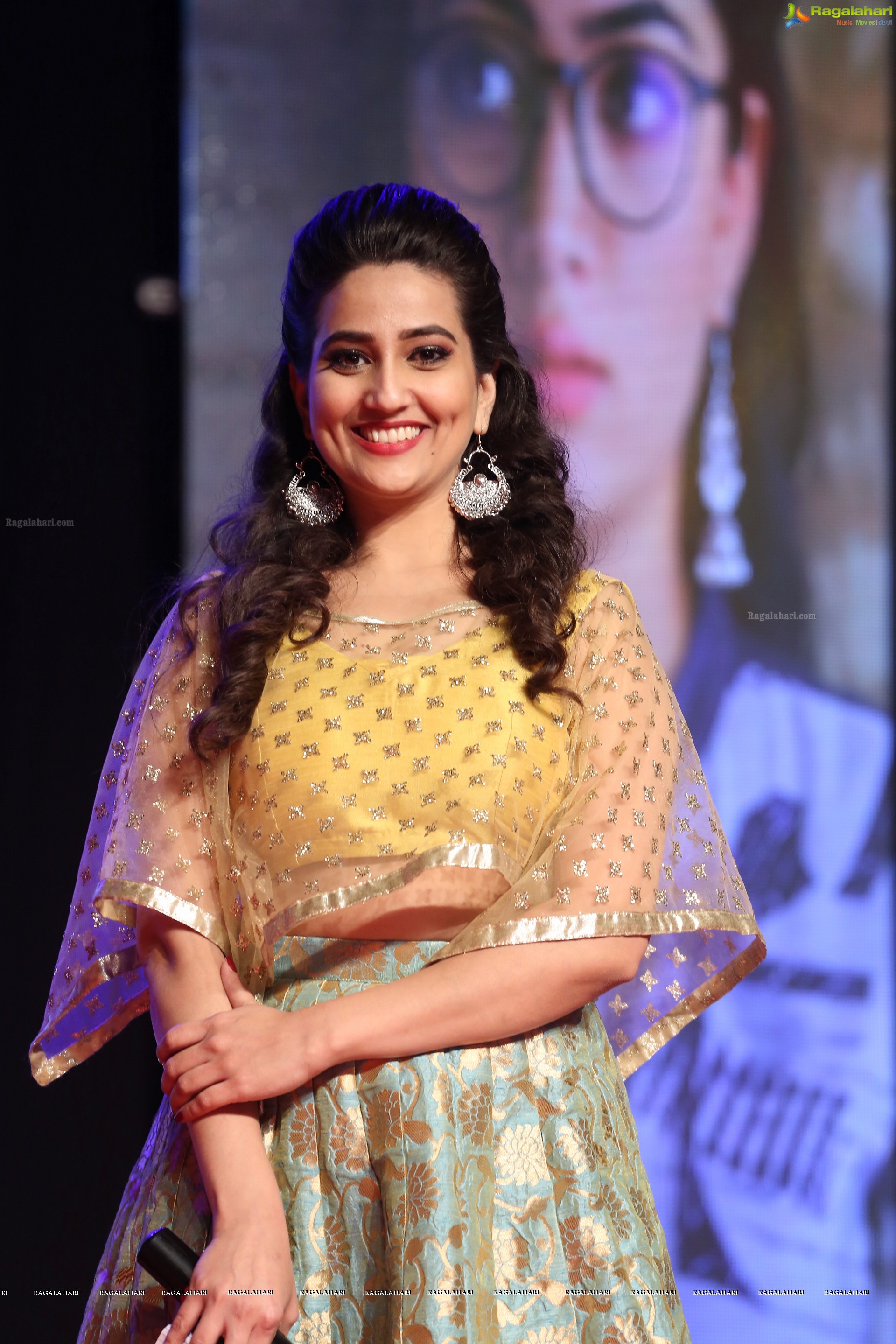 Manjusha at Chalo Pre-Release Event (High Definition)