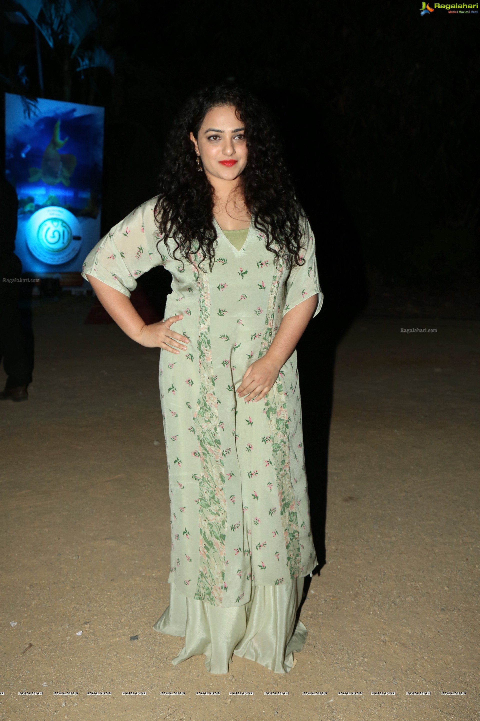 Nithya Menon At Awe Pre-release Event, HD Photo Galler