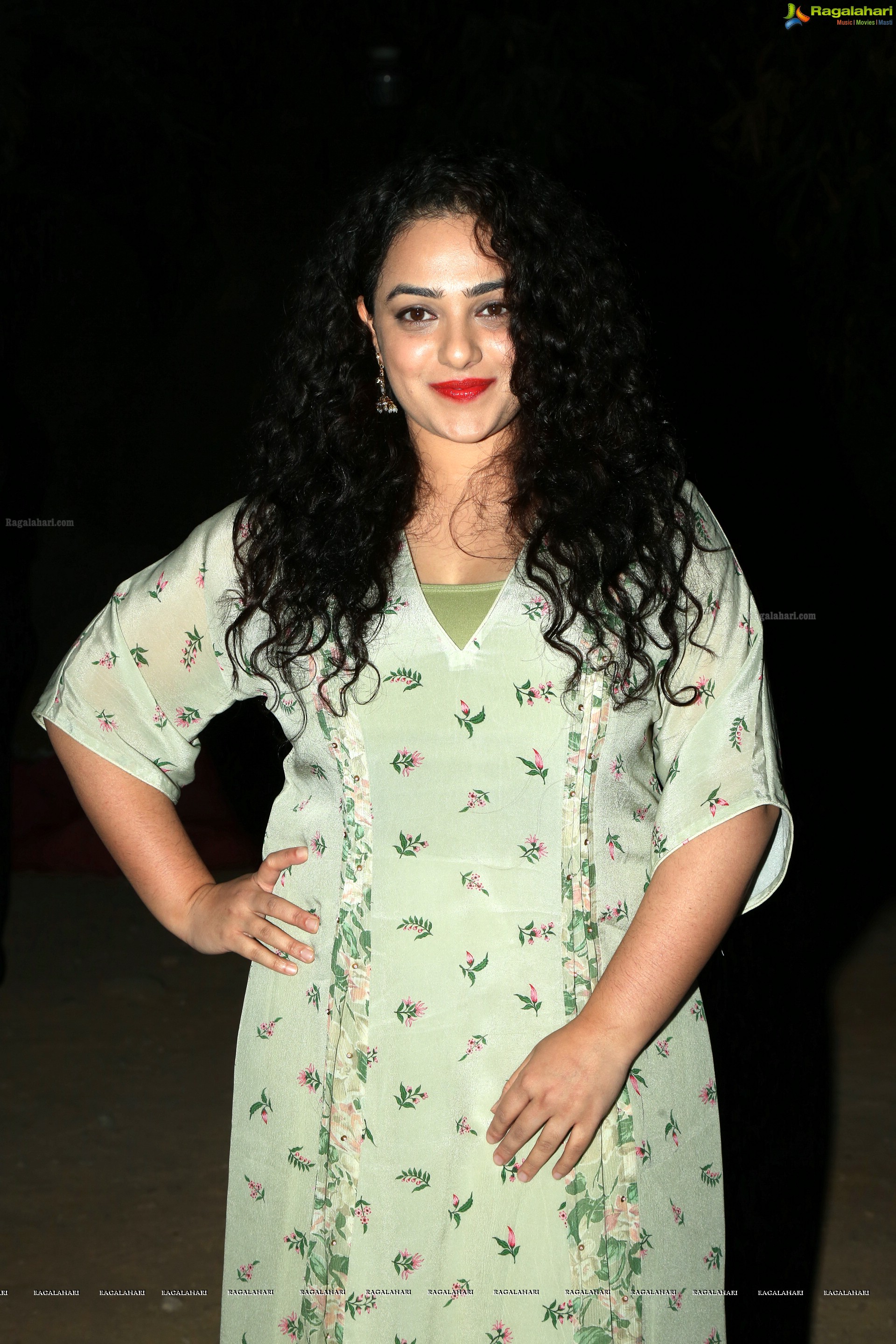 Nithya Menon At Awe Pre-release Event, HD Photo Galler