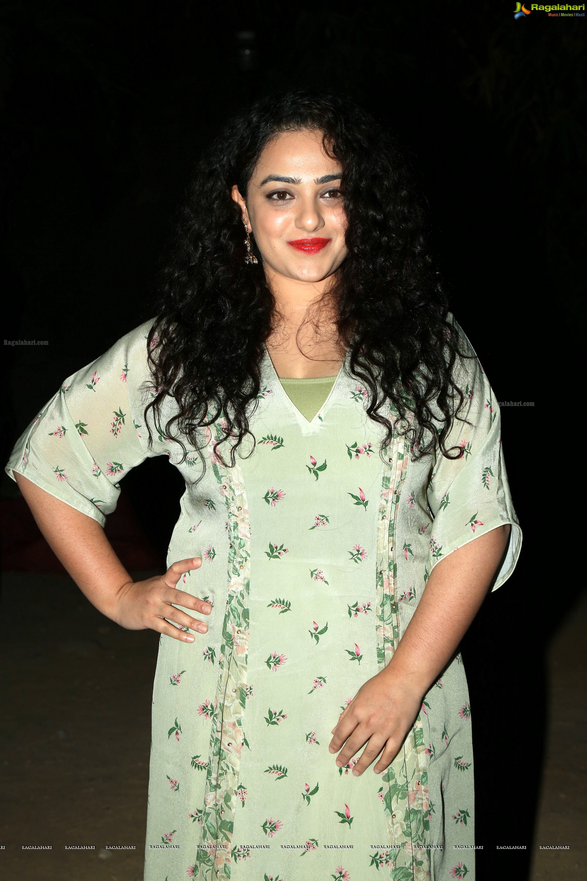 Nithya Menon At Awe Pre-release Event, HD Photo Galler