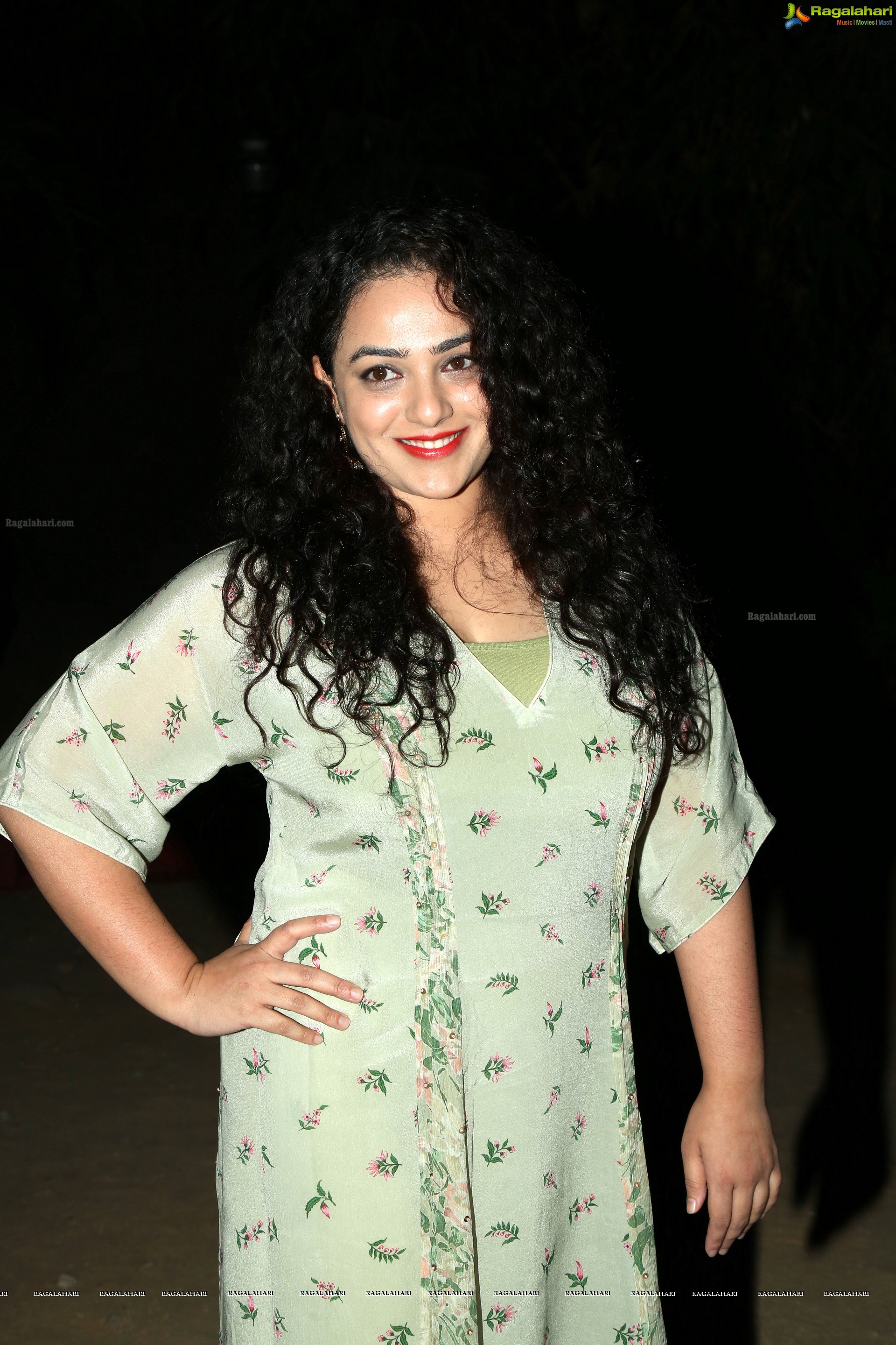 Nithya Menon At Awe Pre-release Event, HD Photo Galler