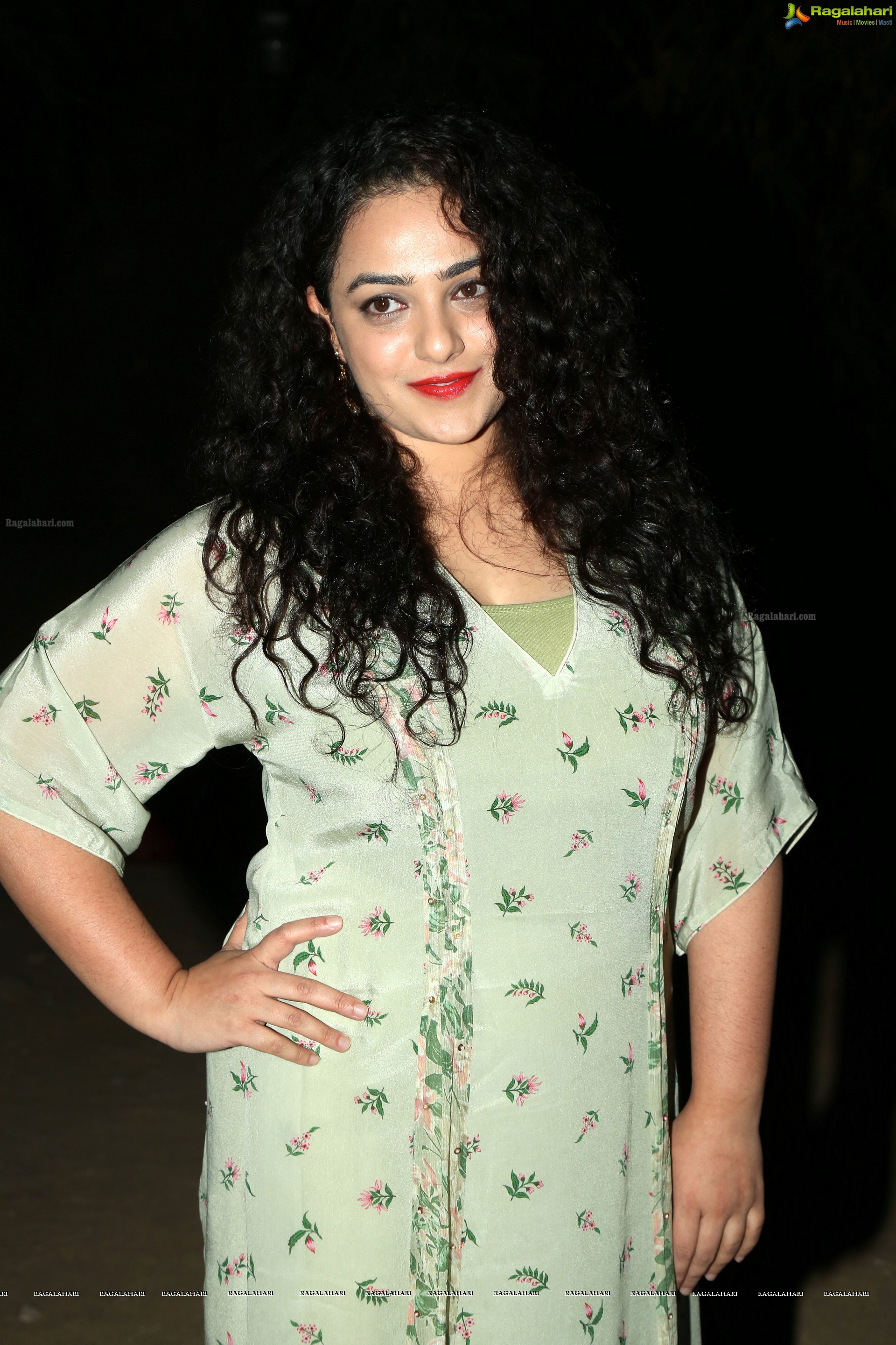 Nithya Menon At Awe Pre-release Event, HD Photo Galler