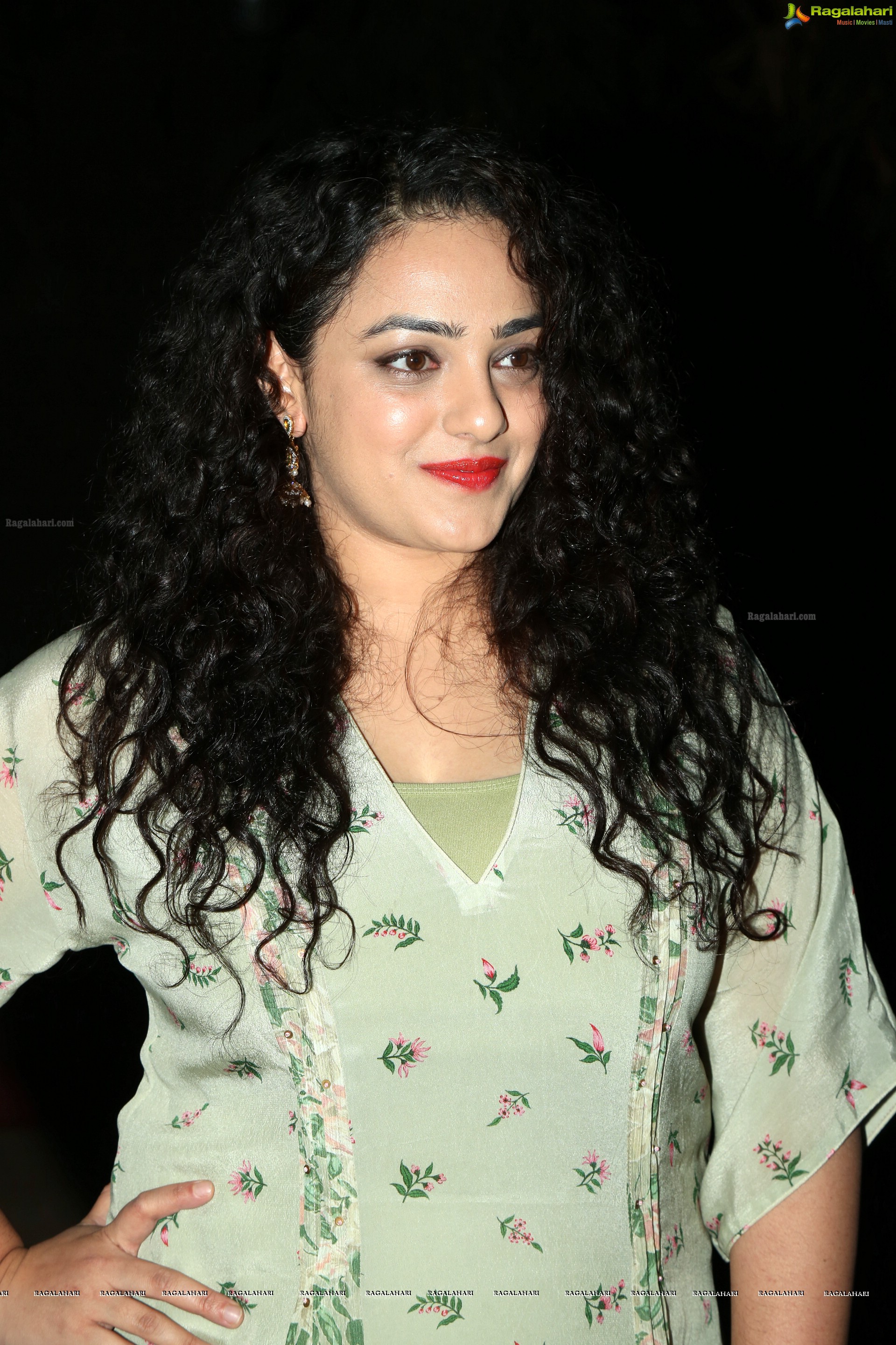 Nithya Menon At Awe Pre-release Event, HD Photo Galler
