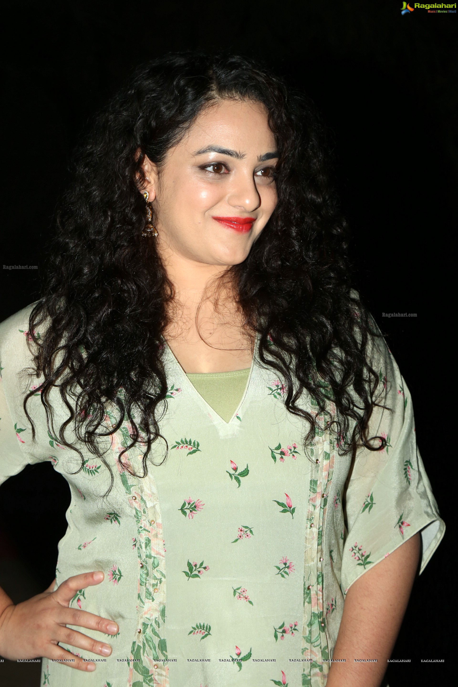 Nithya Menon At Awe Pre-release Event, HD Photo Galler