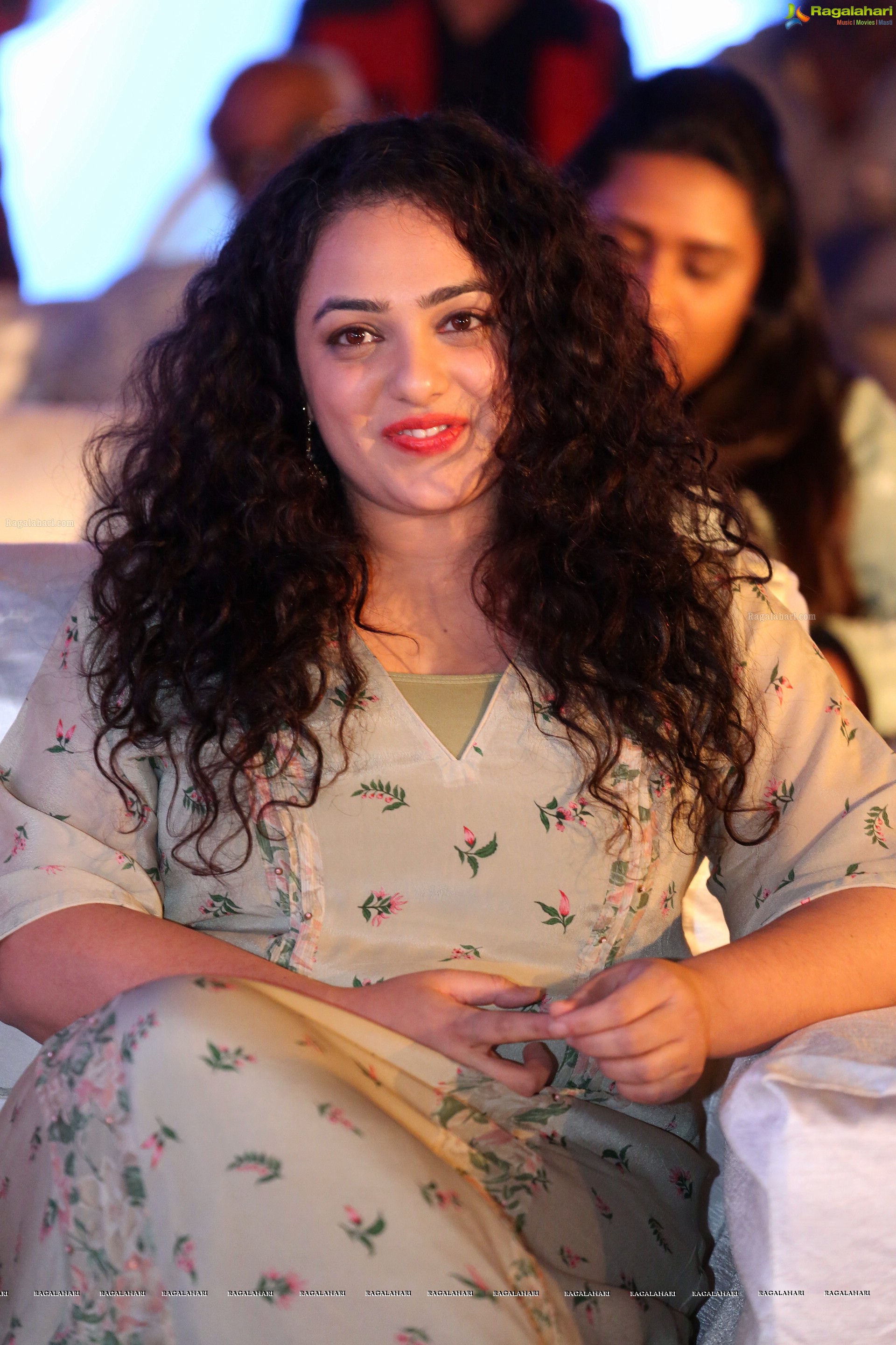 Nithya Menon At Awe Pre-release Event, HD Photo Galler