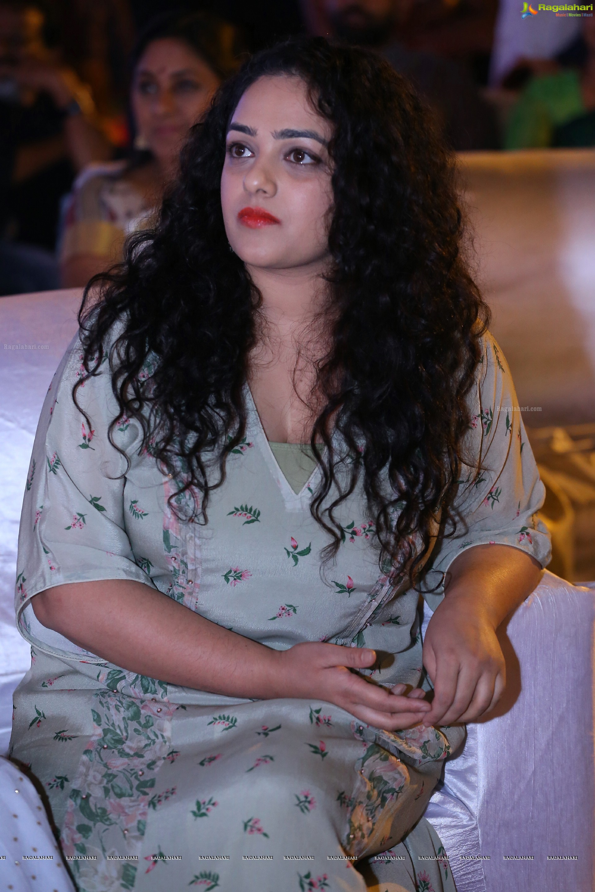 Nithya Menon At Awe Pre-release Event, HD Photo Galler