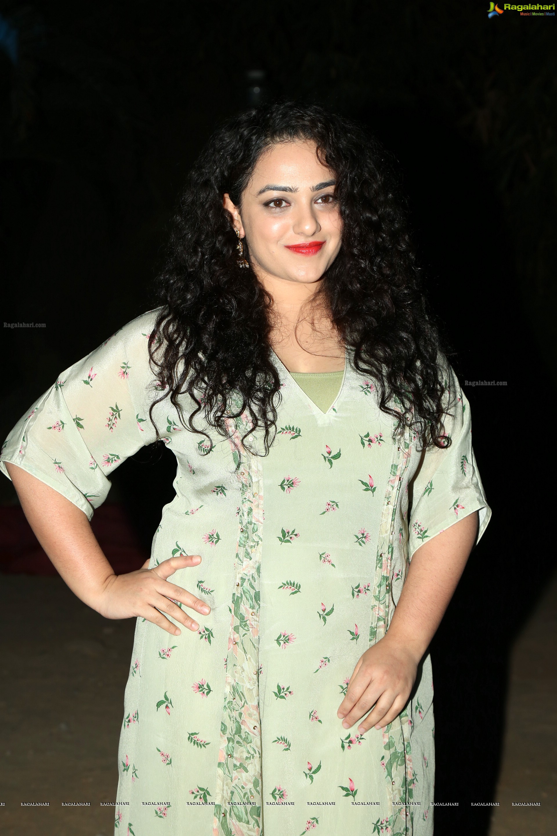 Nithya Menon At Awe Pre-release Event, HD Photo Galler