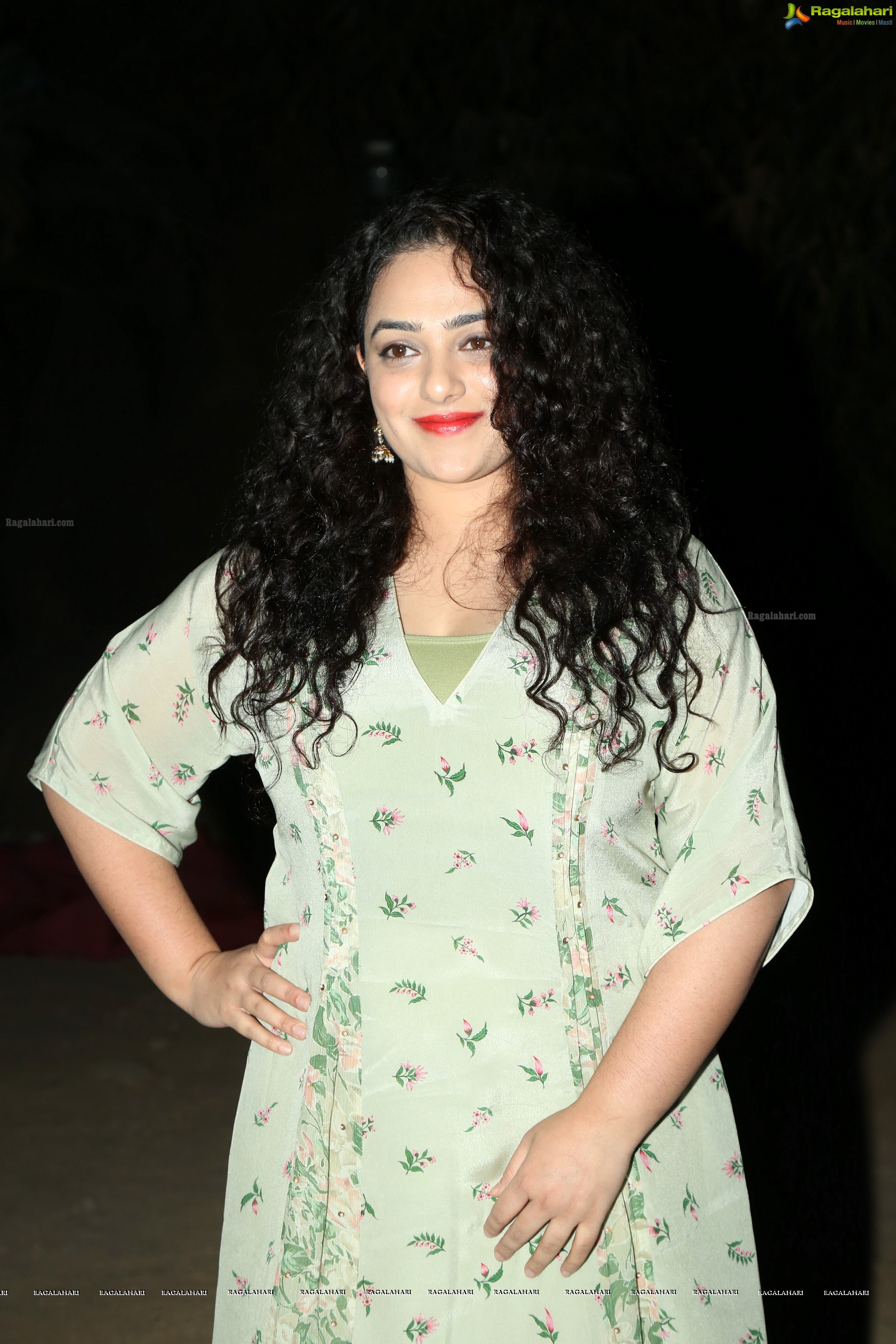 Nithya Menon At Awe Pre-release Event, HD Photo Galler