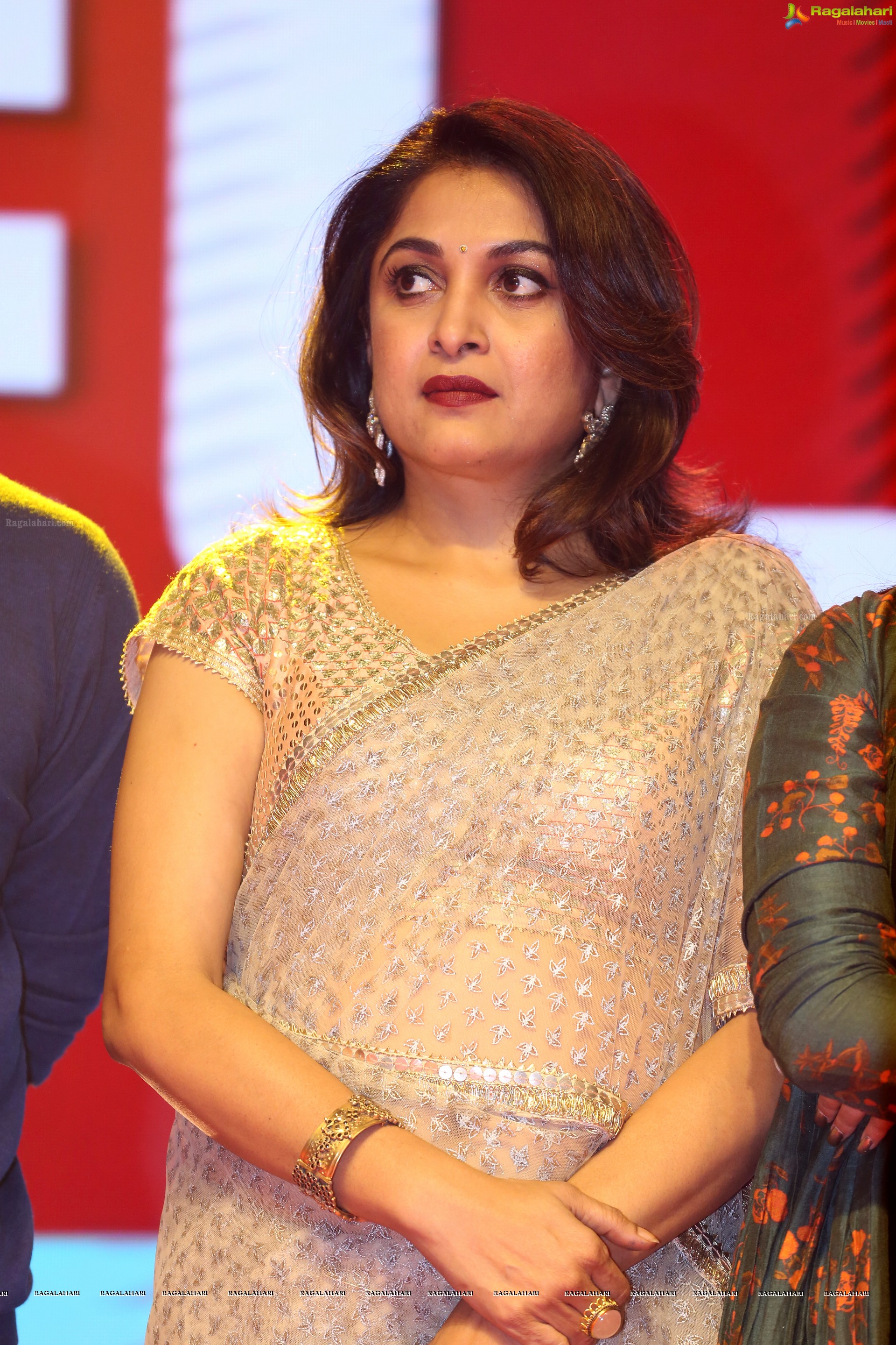 Ramya Krishna at Gang Pre-Release Event