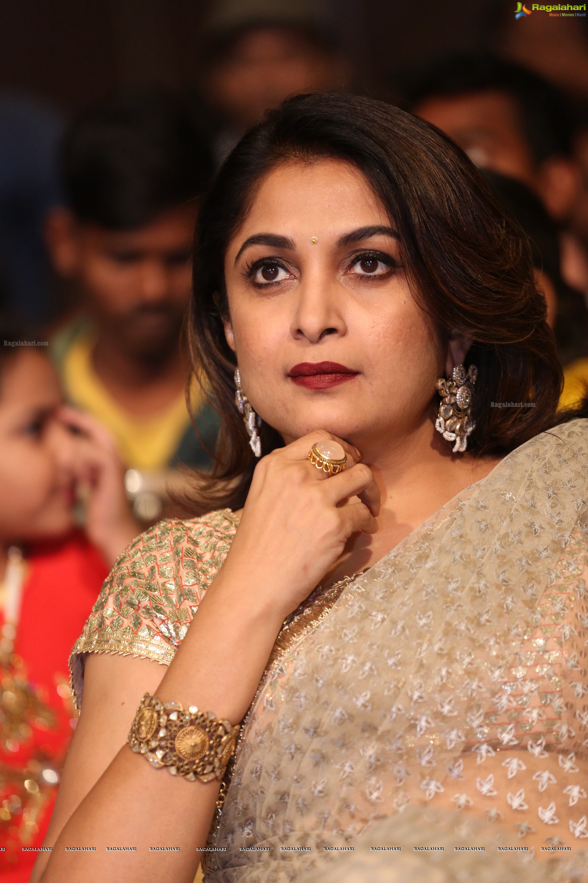 Ramya Krishna at Gang Pre-Release Event