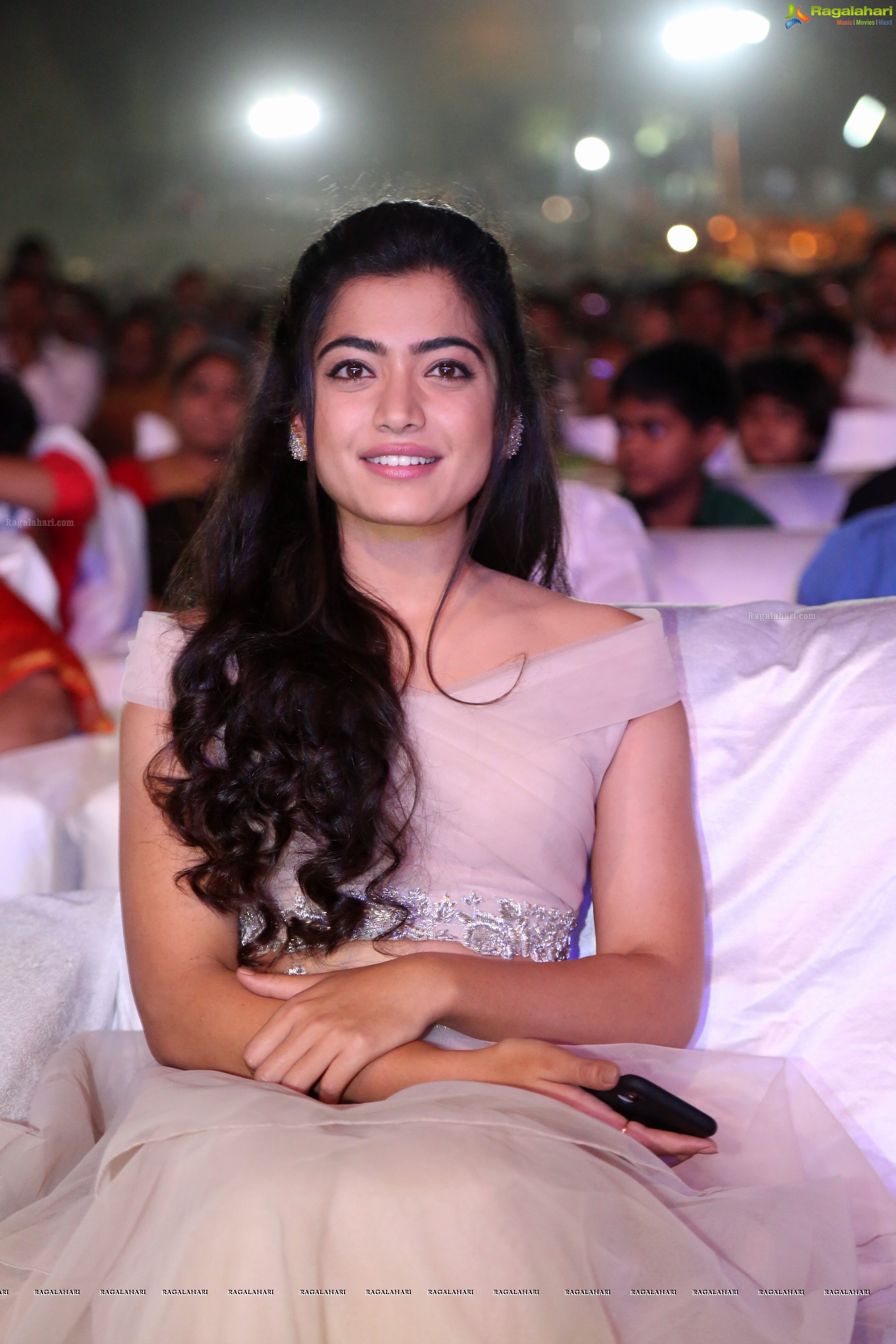 Rashmika Mandanna at Chalo Pre-Release Event (High Definition)