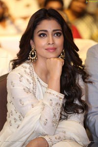 Shriya Saran Poses at Gayatri Audio Launch