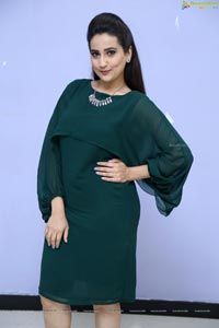 Anchor Manjusha at Bhaagamathie Success Meet