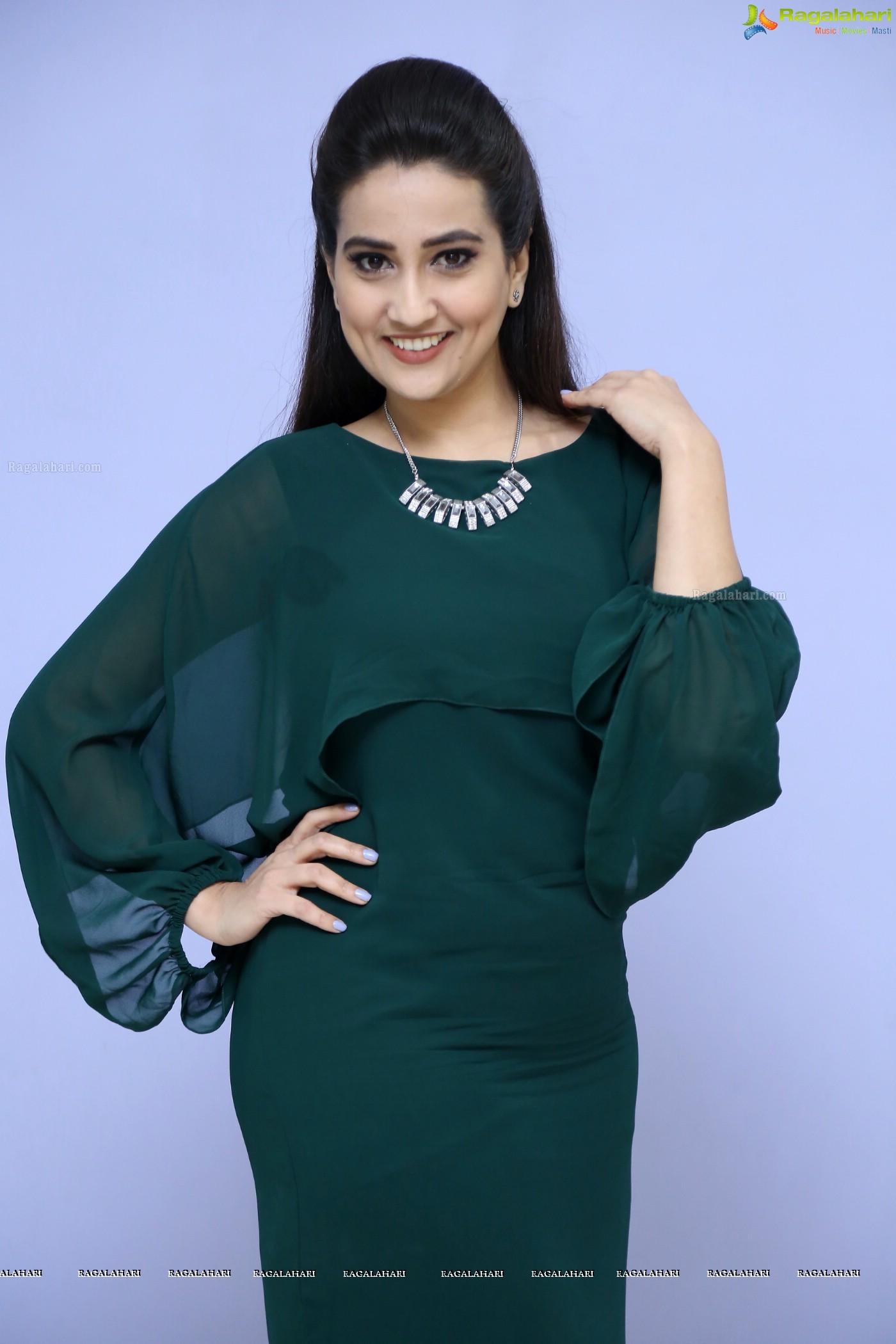 Manjusha at Bhaagamathie Success Meet