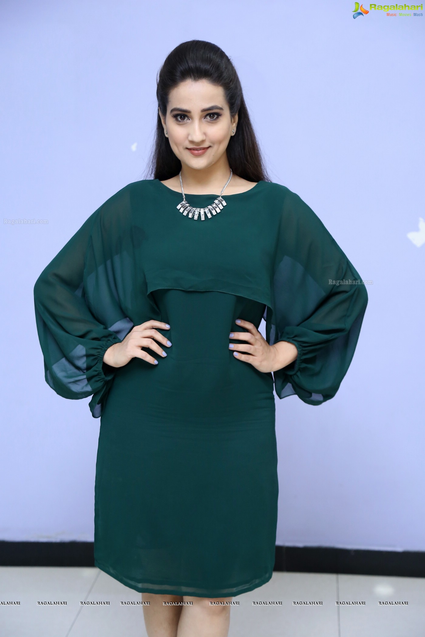 Manjusha at Bhaagamathie Success Meet