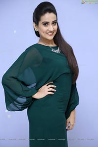 Anchor Manjusha at Bhaagamathie Success Meet