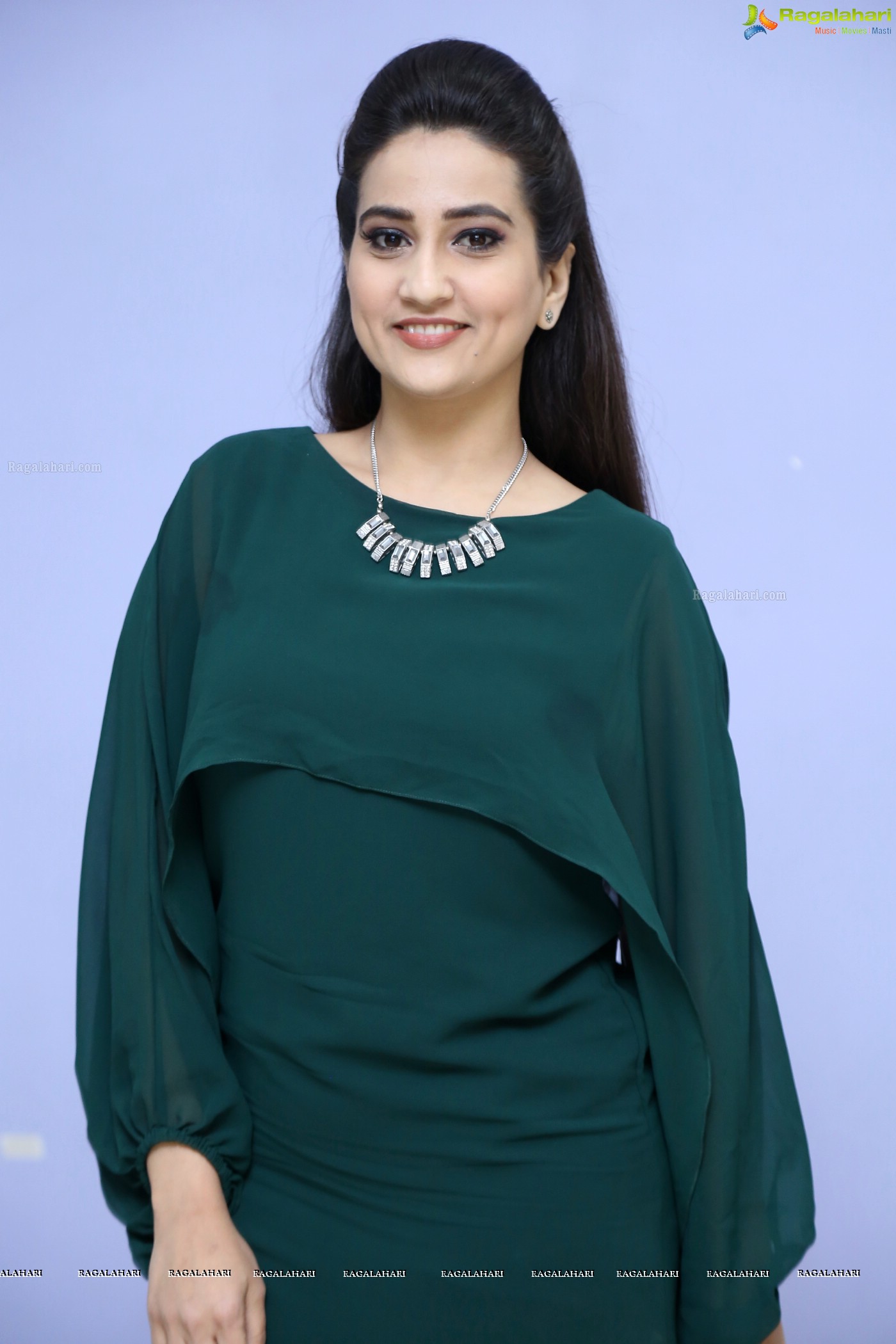 Manjusha at Bhaagamathie Success Meet