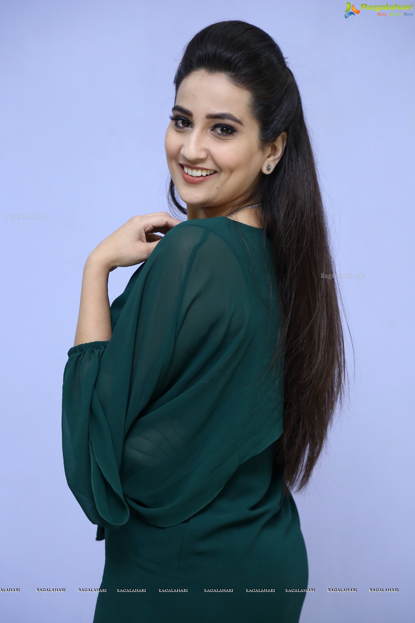 Manjusha at Bhaagamathie Success Meet