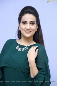 Anchor Manjusha at Bhaagamathie Success Meet