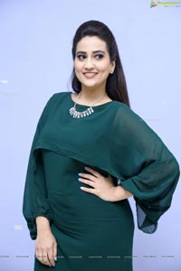 Anchor Manjusha at Bhaagamathie Success Meet