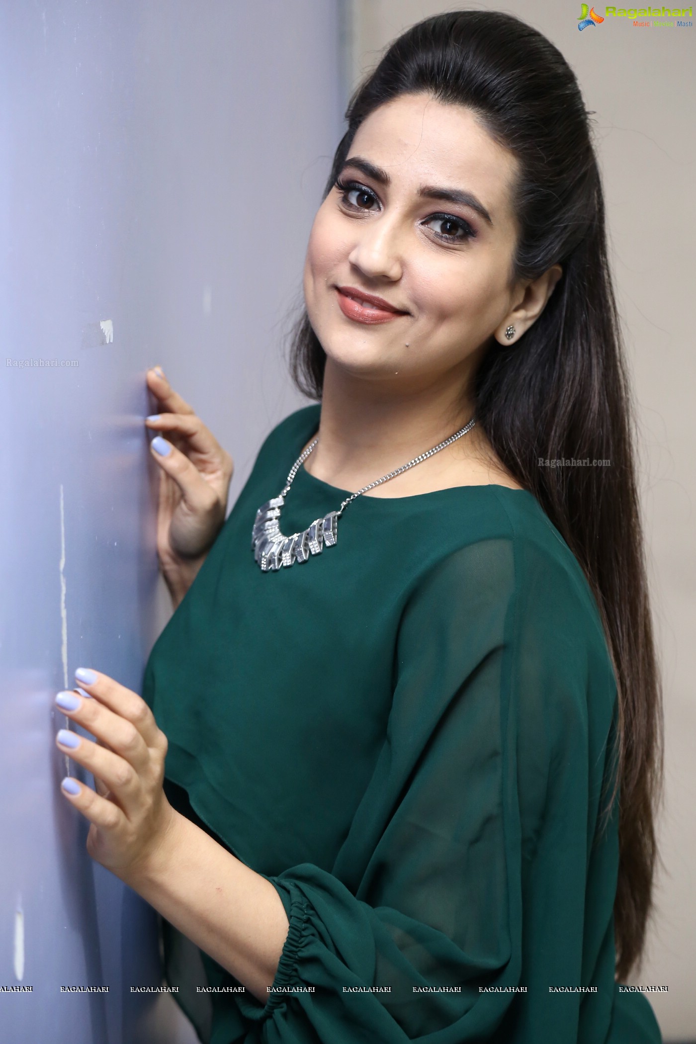 Manjusha at Bhaagamathie Success Meet