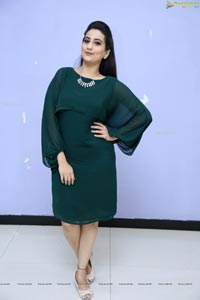 Anchor Manjusha at Bhaagamathie Success Meet