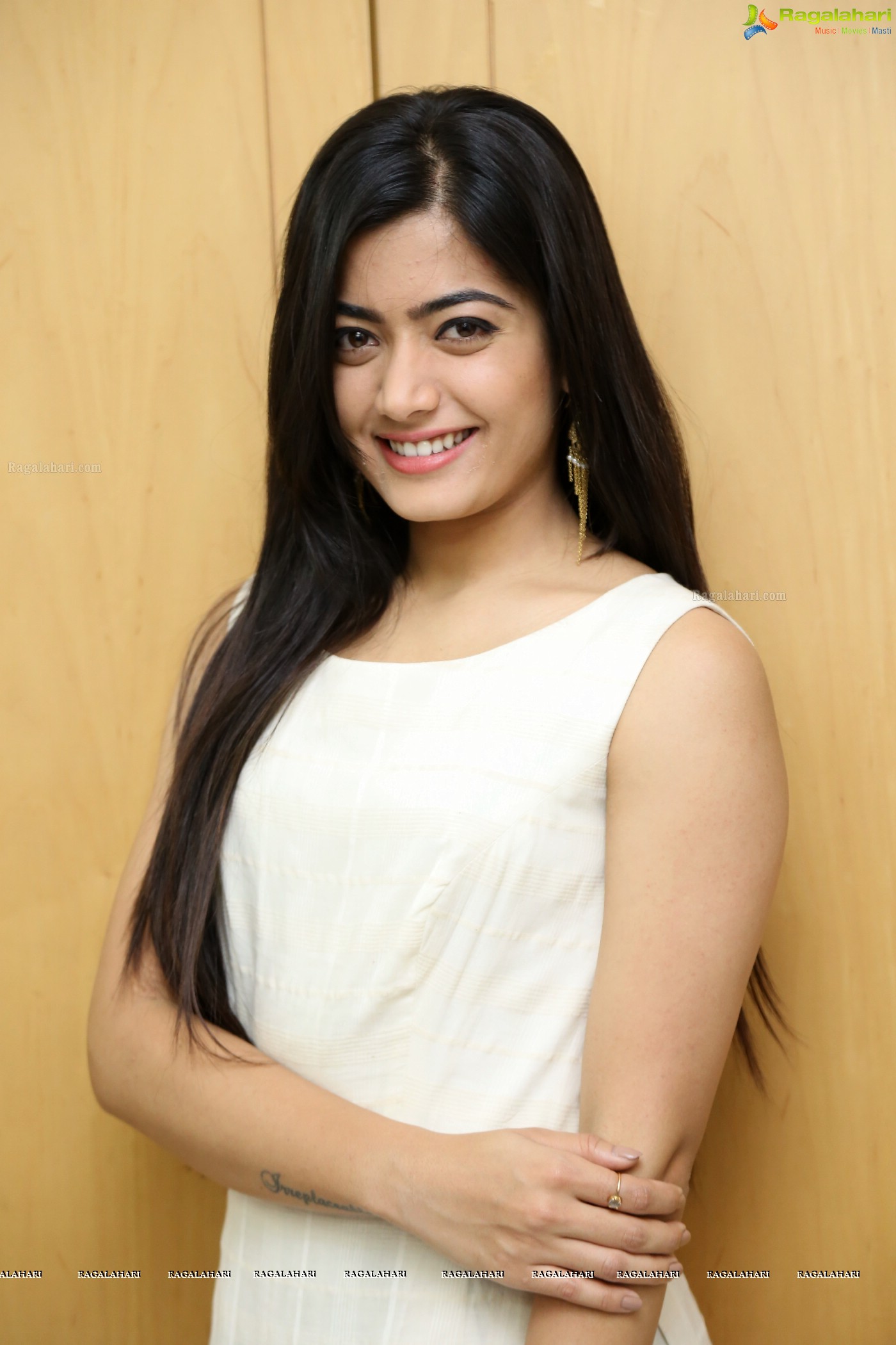 Rashmika Mandanna at Chalo Interview