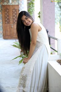 Rashmika Mandanna at Chalo Interview