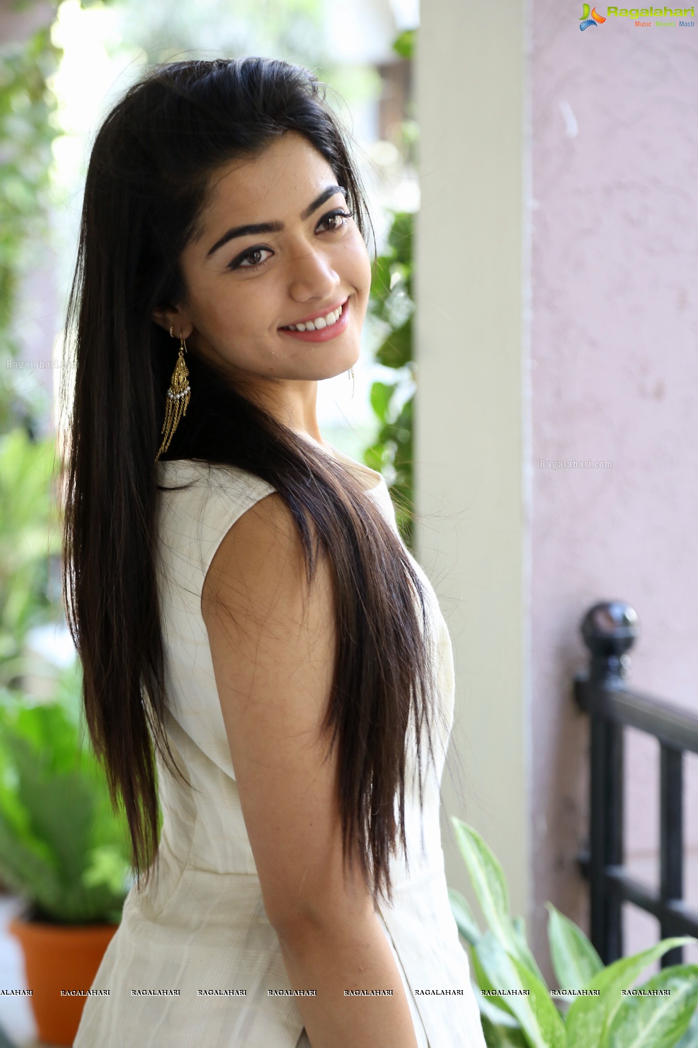 Rashmika Mandanna at Chalo Interview