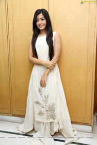 Rashmika Mandanna at Chalo Interview