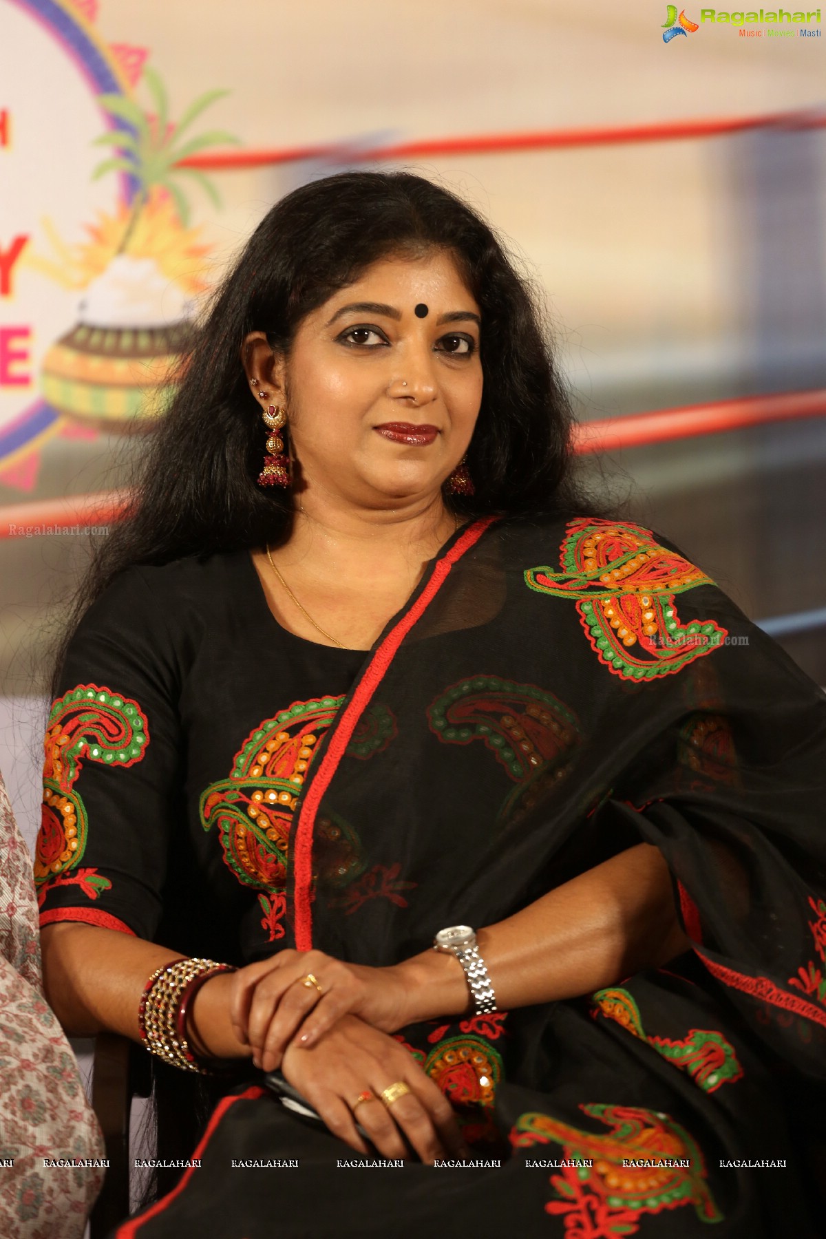 Sithara at Rangula Ratnam Pre-Release Event