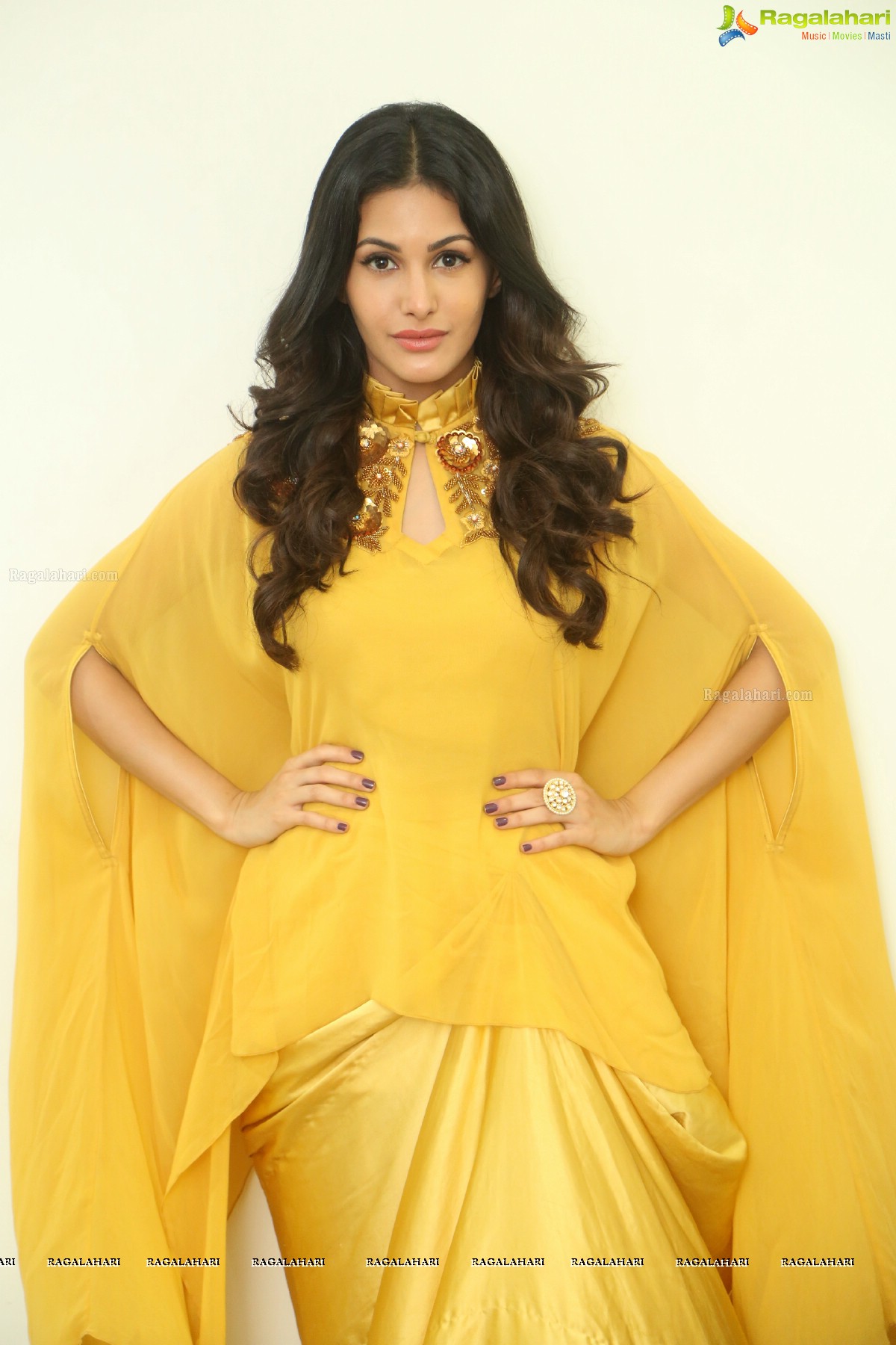 Amyra Dastur at Manasuku Nachindi Interview