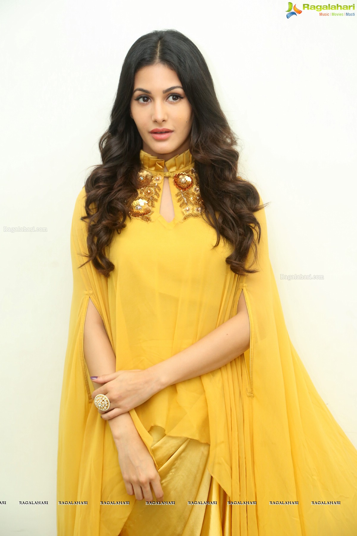 Amyra Dastur at Manasuku Nachindi Interview