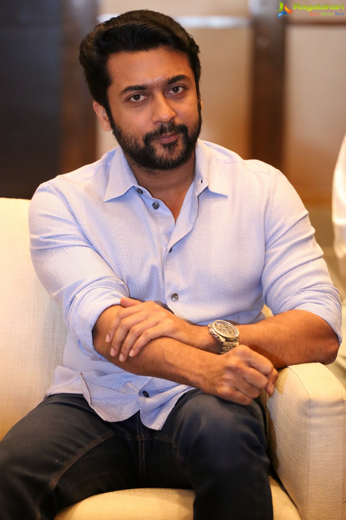 Surya at Gang Interview