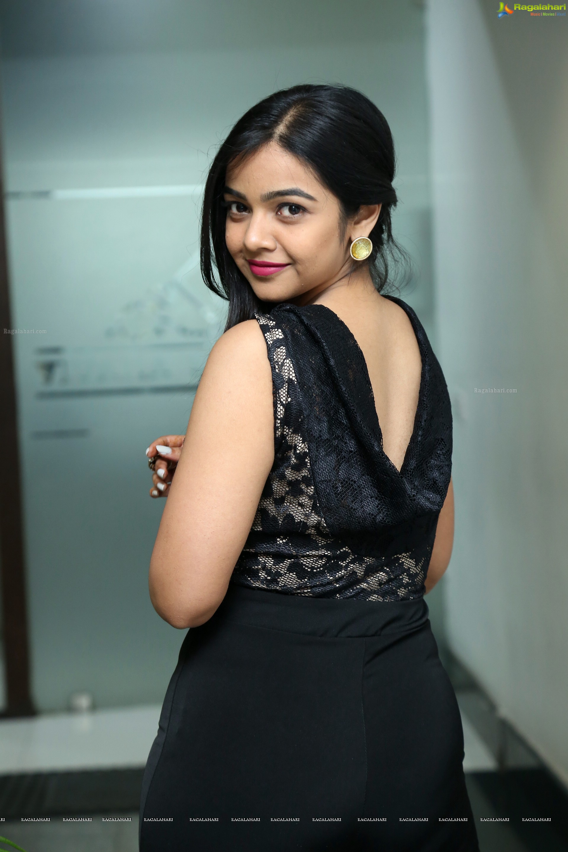 Nithya Shetty @ Vivaha Bhojanambu Terrace Open Air Lounge Opening - HD Gallery