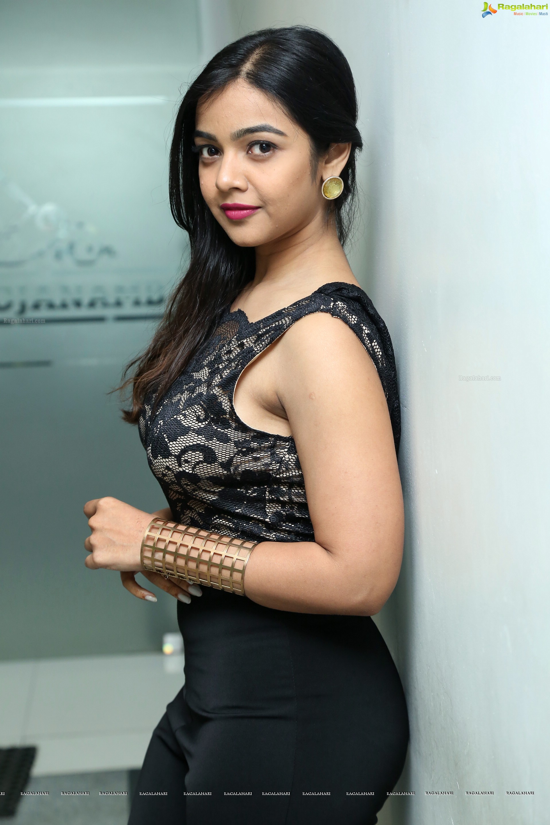 Nithya Shetty @ Vivaha Bhojanambu Terrace Open Air Lounge Opening - HD Gallery