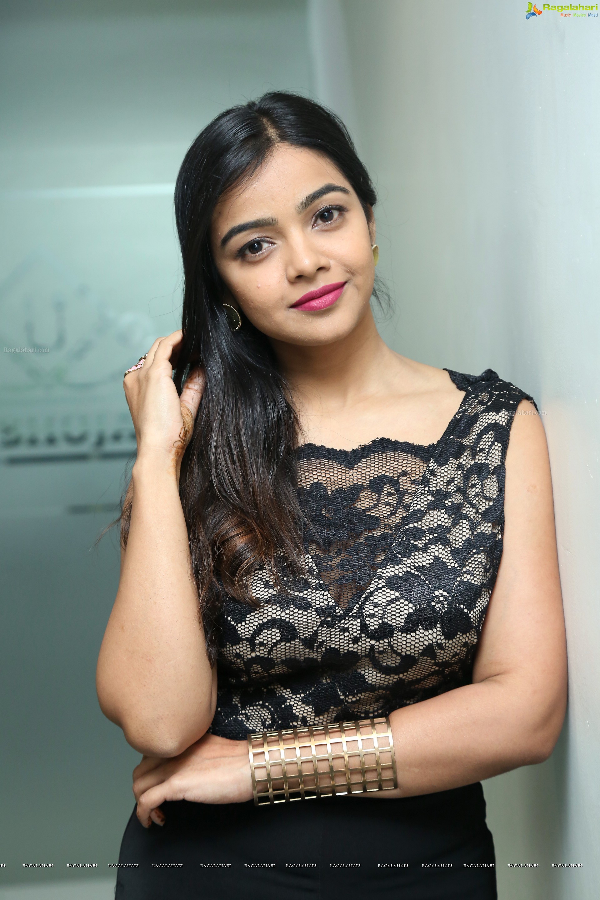 Nithya Shetty @ Vivaha Bhojanambu Terrace Open Air Lounge Opening - HD Gallery