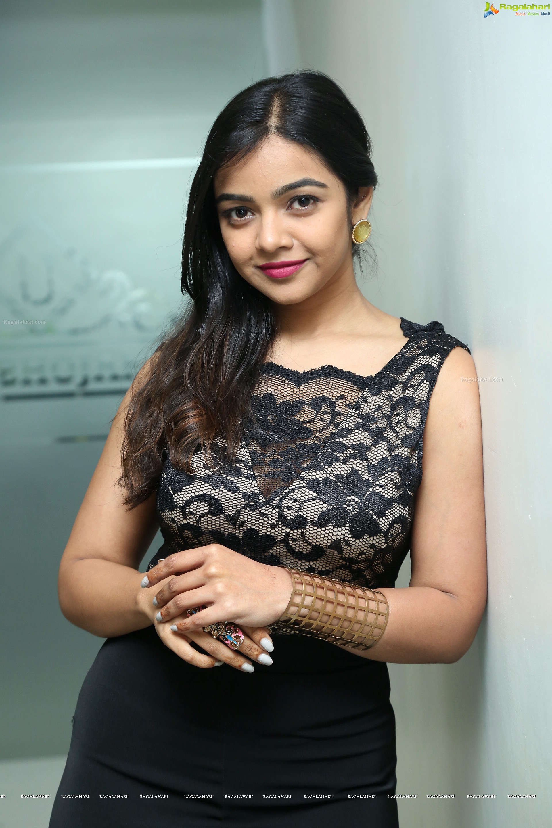 Nithya Shetty @ Vivaha Bhojanambu Terrace Open Air Lounge Opening - HD Gallery